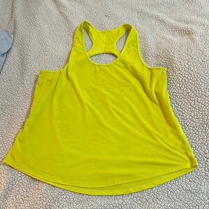 Zyia Women's Yellow Tank Top XL